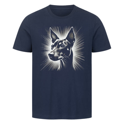 Premium T-Shirt "Manchester Terrier - Shine" French Navy – hunde-shirt.de
