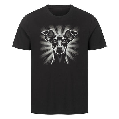 Premium T-Shirt "Manchester Terrier - Shine 2" Schwarz – hunde-shirt.de