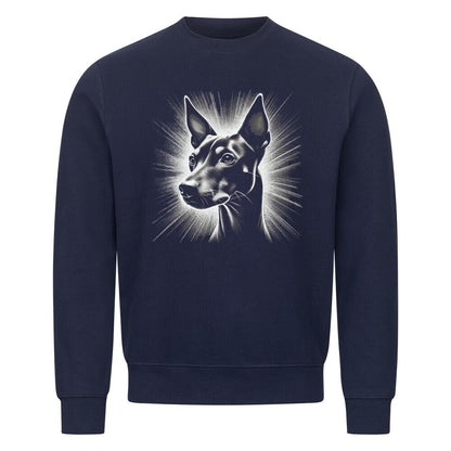Premium Sweatshirt "Manchester Terrier - Shine" Navy Blue – hunde-shirt.de