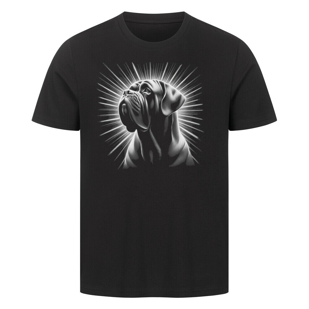 Premium T-Shirt "English Mastiff - Shine" Schwarz – hunde-shirt.de