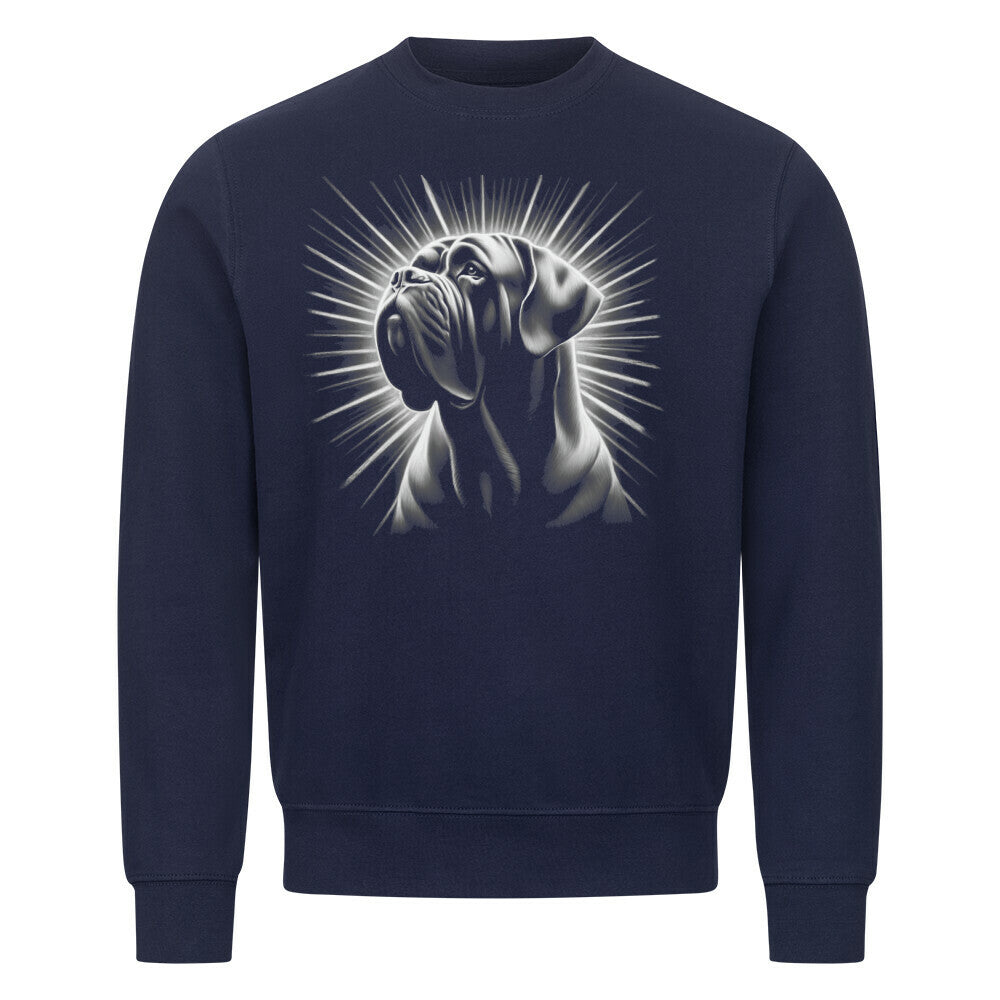 Premium Sweatshirt "English Mastiff - Shine" Navy Blue – hunde-shirt.de