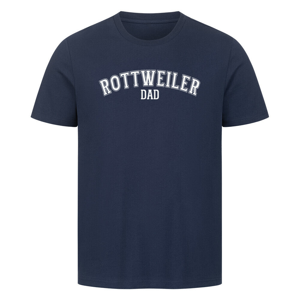 Premium T-Shirt "Rottweiler - DAD" French Navy – hunde-shirt.de