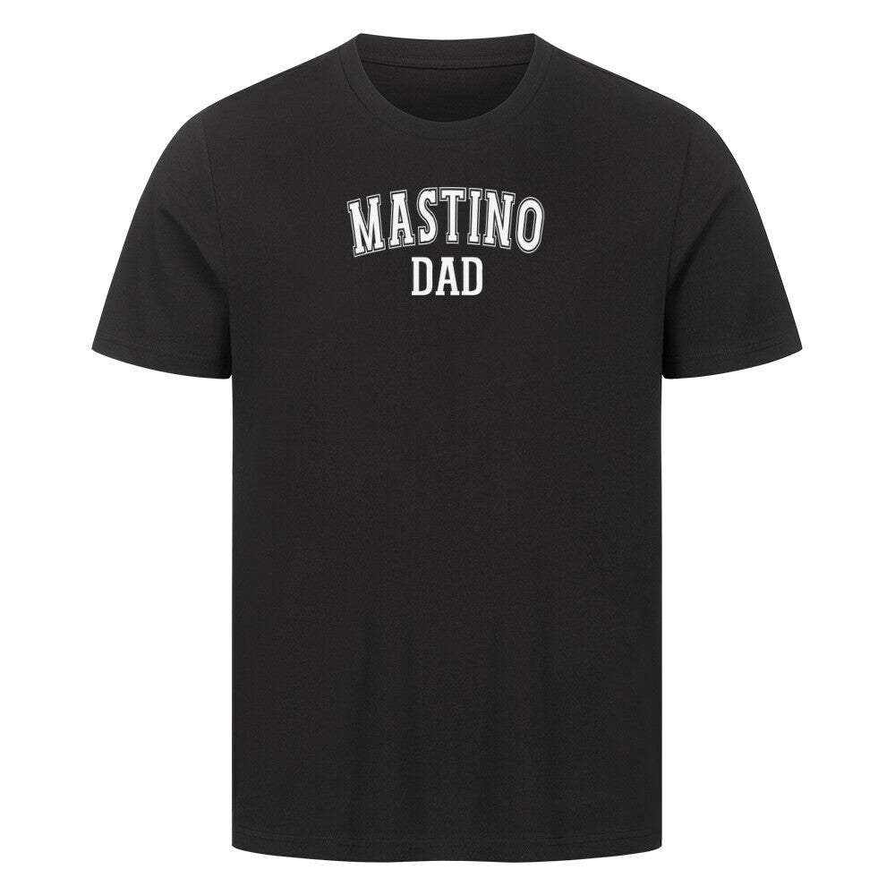 Premium T-Shirt "Mastino- DAD" Schwarz – hunde-shirt.de