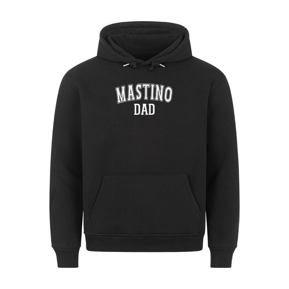 Premium Hoodie "Mastino - DAD 2" Schwarz – hunde-shirt.de