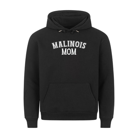 Premium Hoodie "Malinois - MOM" Schwarz – hunde-shirt.de