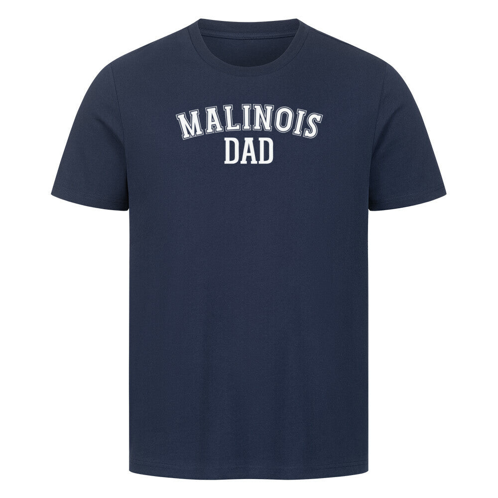 Premium T-Shirt "Malinois - DAD" French Navy – hunde-shirt.de