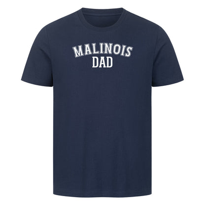 Premium T-Shirt "Malinois - DAD" French Navy – hunde-shirt.de