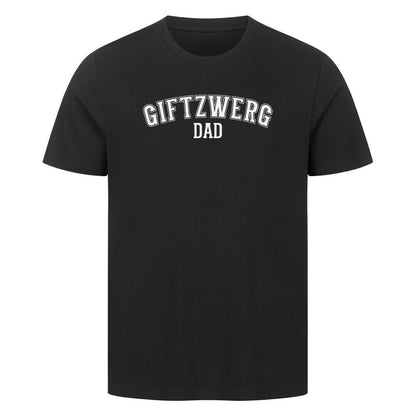 Premium T-Shirt "Giftzwerg - DAD" Schwarz – hunde-shirt.de