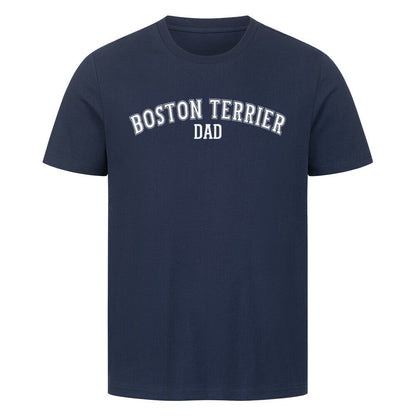Premium T-Shirt "Boston - DAD" French Navy – hunde-shirt.de
