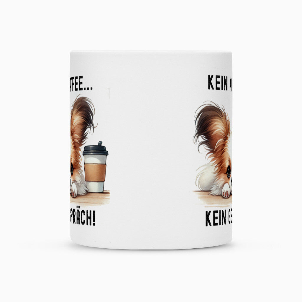 Tasse "Papillon - Kein Kaffee..." – hunde-shirt.de