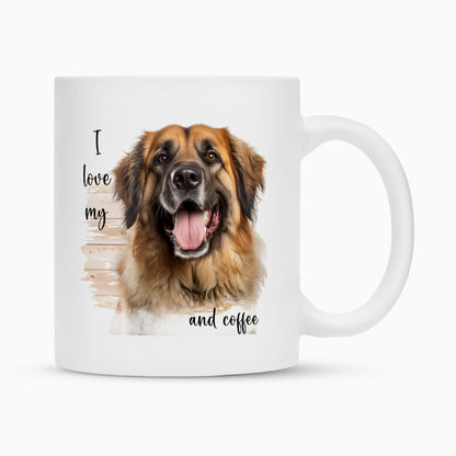 Tasse "Owtscharka - I love..." Weiß – hunde-shirt.de