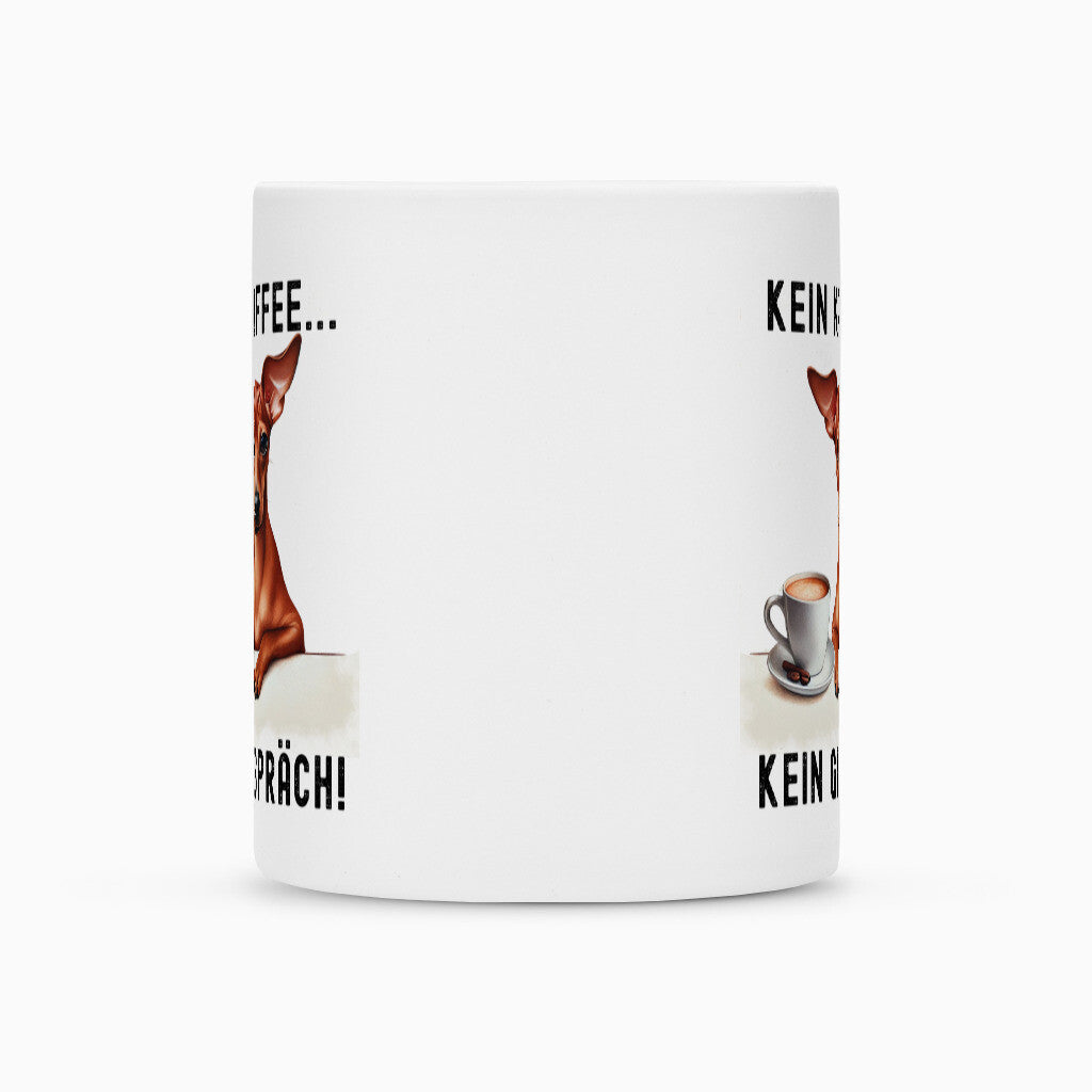 Tasse "Zwergpinscher ( hell ) - Kein Kaffee..." – hunde-shirt.de