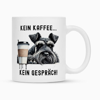 Tasse "Riesenschnauzer - Kein Kaffee..." Weiß – hunde-shirt.de