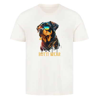 Premium T-Shirt "Rotti Wear" Natural Raw – hunde-shirt.de