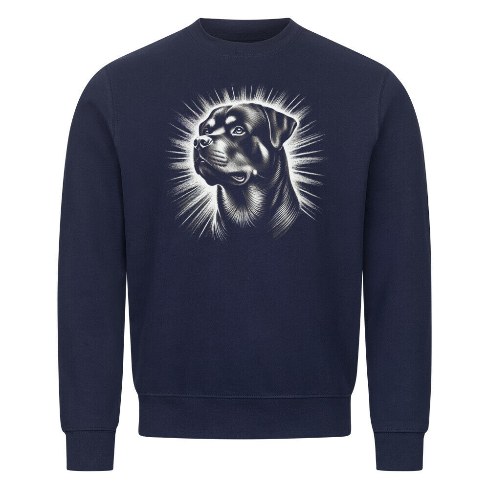 Premium Sweatshirt "Rottweiler - Shine" Navy Blue – hunde-shirt.de