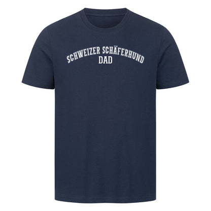 Premium T-Shirt "Schweizer Schäferhund - DAD" French Navy – hunde-shirt.de