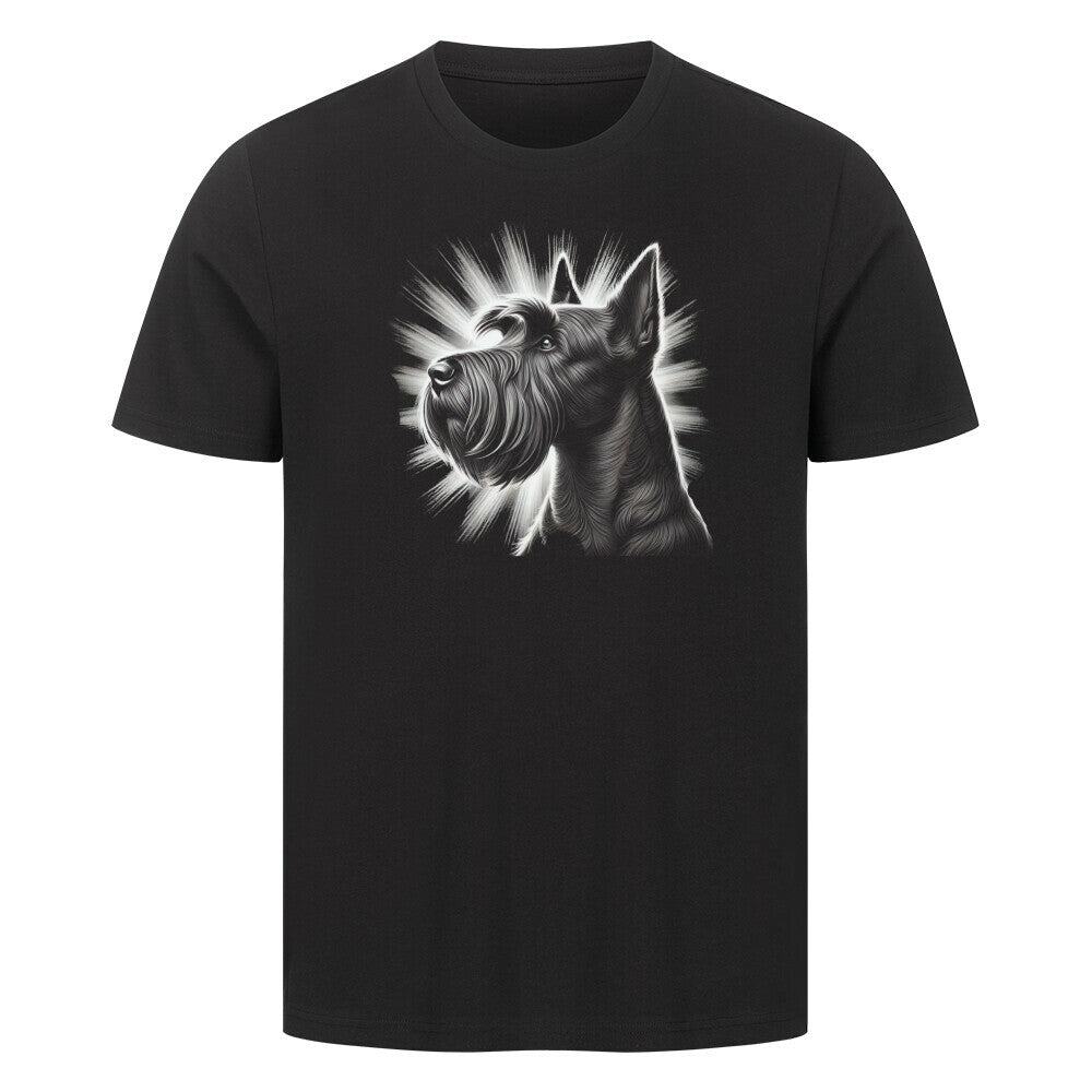 Premium T-Shirt "Scottish Terrier - Shine" Schwarz – hunde-shirt.de