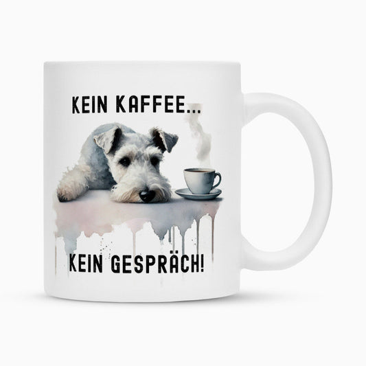 Tasse "Schnauzer - Kein Kaffee..." Weiß – hunde-shirt.de