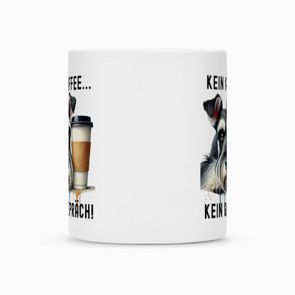 Tasse "Schnauzer ( dunkel ) - Kein Kaffee..." – hunde-shirt.de