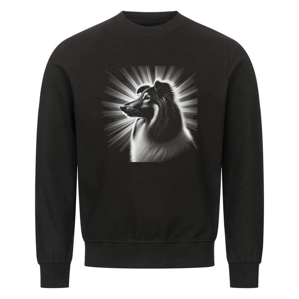 Premium Sweatshirt "Sheltie - Shine" Schwarz – hunde-shirt.de