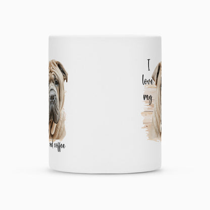 Tasse "Shar Pei - I love..." – hunde-shirt.de