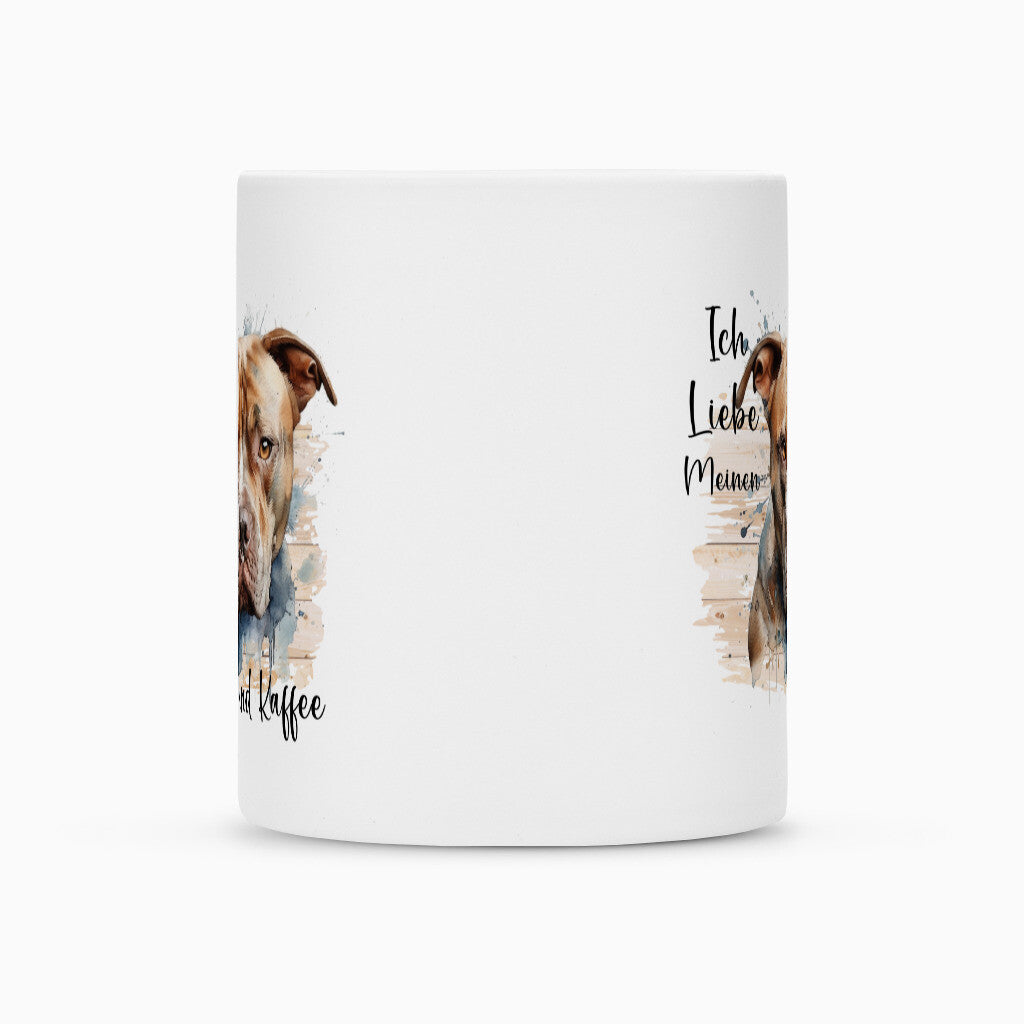 Tasse "Pit Bull - Ich liebe..." – hunde-shirt.de