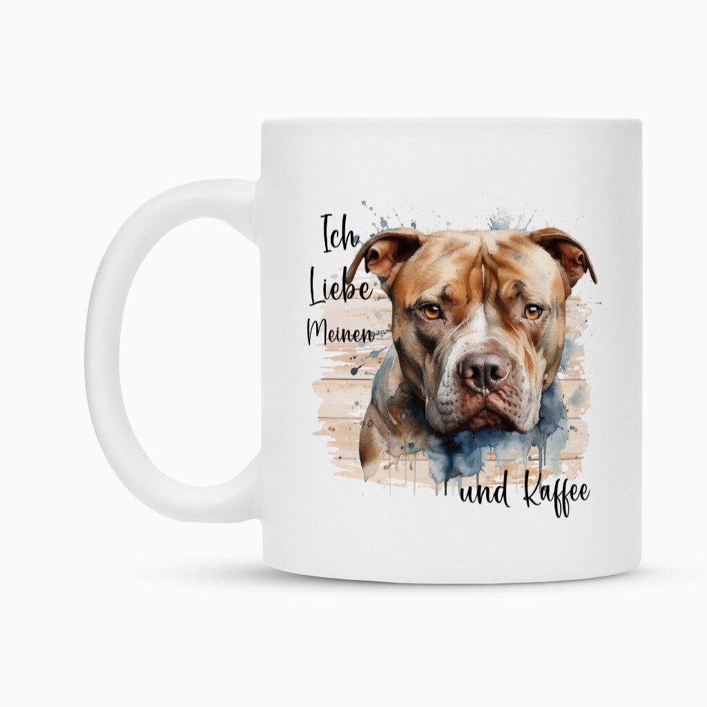 Tasse "Pit Bull - Ich liebe..." – hunde-shirt.de
