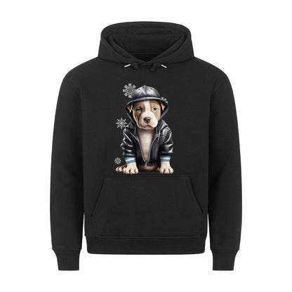 Premium Hoodie "Bully XL / XXL - Frost" Schwarz – hunde-shirt.de