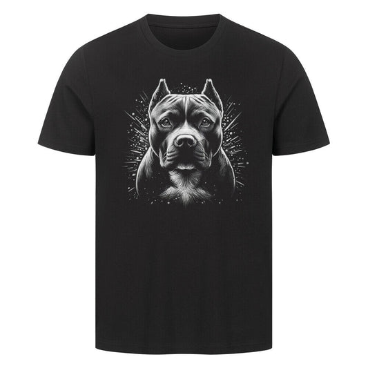 Premium T-Shirt "Bully XL / XXL - Shine" Schwarz – hunde-shirt.de