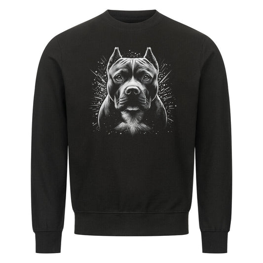 Premium Sweatshirt "Bully XL / XXL - Shine" Schwarz – hunde-shirt.de