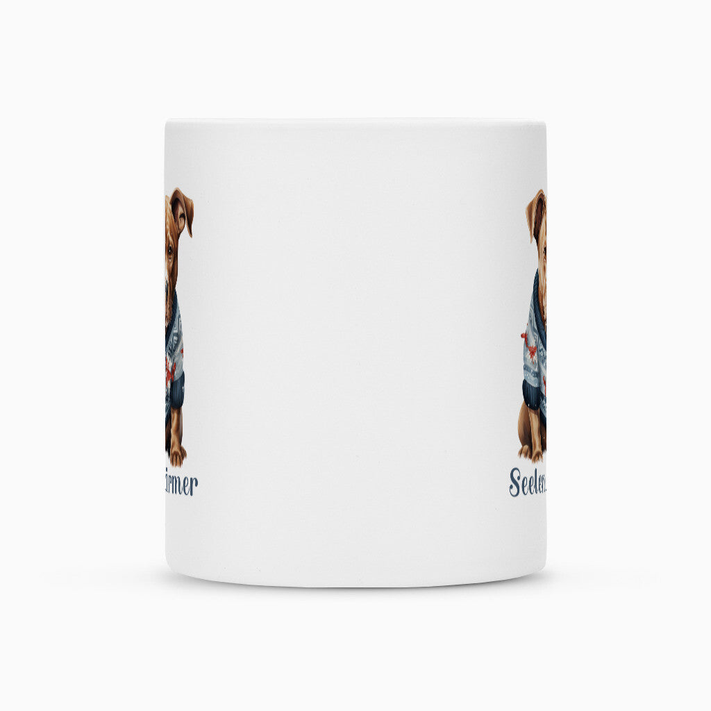 Tasse "Staffordshire Bull Terrier - Seelenwärmer" – hunde-shirt.de