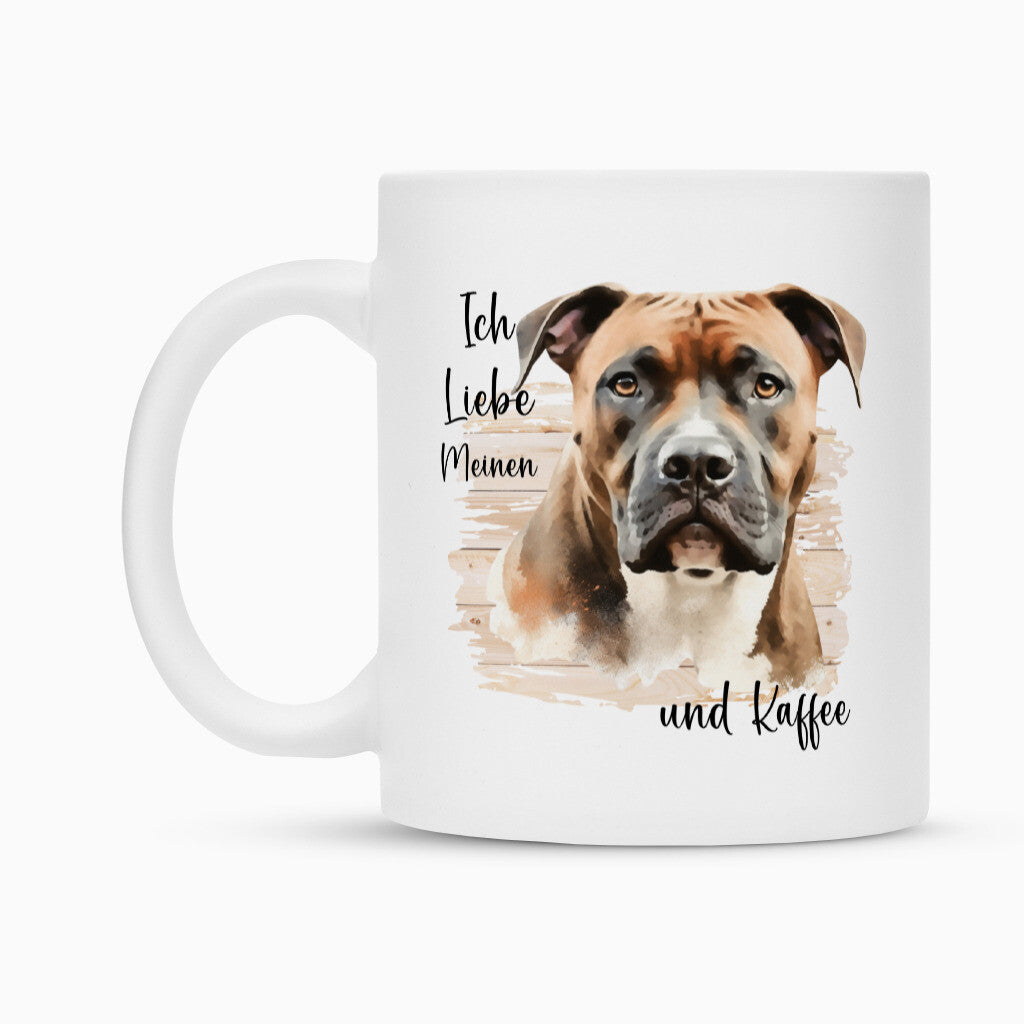 Tasse "AmStaff - Ich liebe..." – hunde-shirt.de