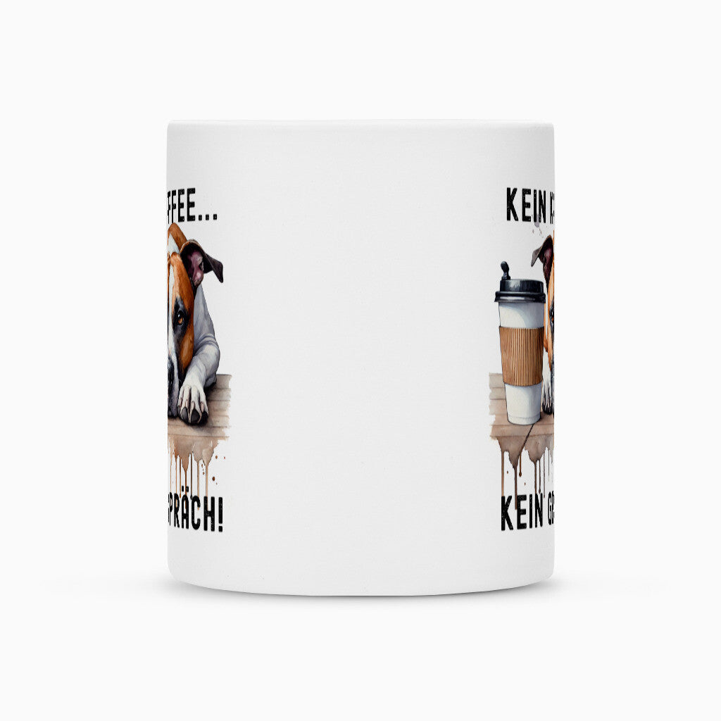 Tasse "AmStaff ( braun / weiß ) - Kein Kaffee..." – hunde-shirt.de
