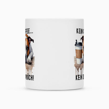 Tasse "AmStaff ( braun / weiß ) - Kein Kaffee..." – hunde-shirt.de