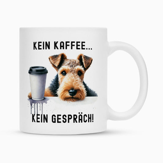 Tasse "Welsh Terrier - Kein Kaffee..." Weiß – hunde-shirt.de