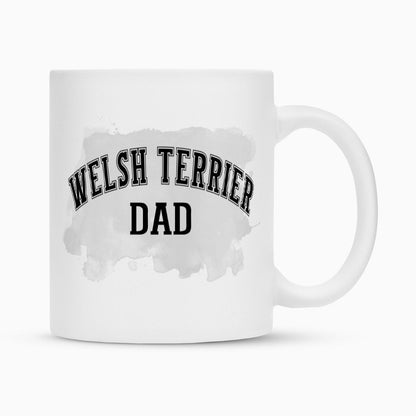 Tasse "Welsh Terrier - DAD" Weiß – hunde-shirt.de