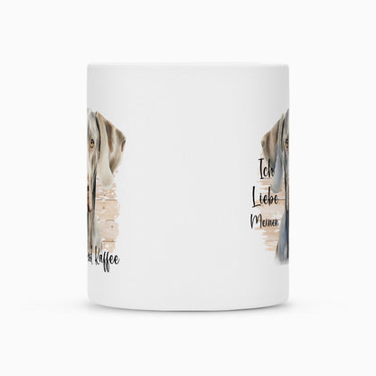 Tasse "Weimaraner - Ich liebe..." – hunde-shirt.de