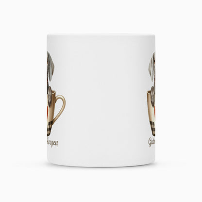 Tasse "Weimaraner - Guten Morgen" – hunde-shirt.de