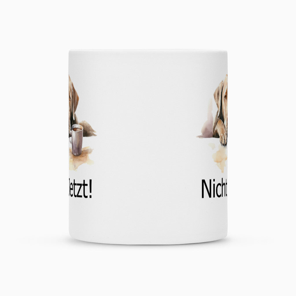 Tasse "Weimaraner - Nicht Jetzt! – hunde-shirt.de