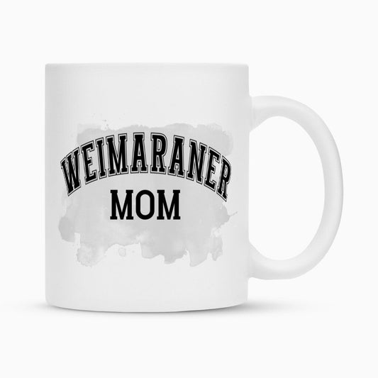 Tasse "Weimaraner - MOM" Weiß – hunde-shirt.de