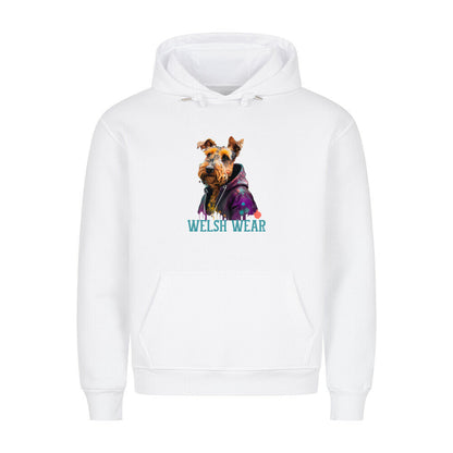 Premium Hoodie "Welsh Wear" Weiß – hunde-shirt.de