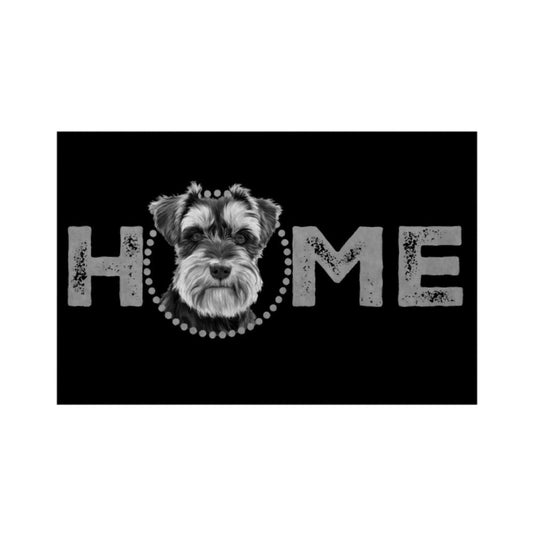 Fußmatte "Welsh Terrier - HOME-Edition" Weiß – hunde-shirt.de