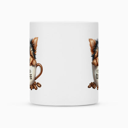Tasse "Yorkshire Terrier - I need coffee" – hunde-shirt.de