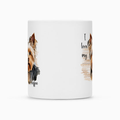 Tasse "Yorkshire Terrier - I love..." – hunde-shirt.de