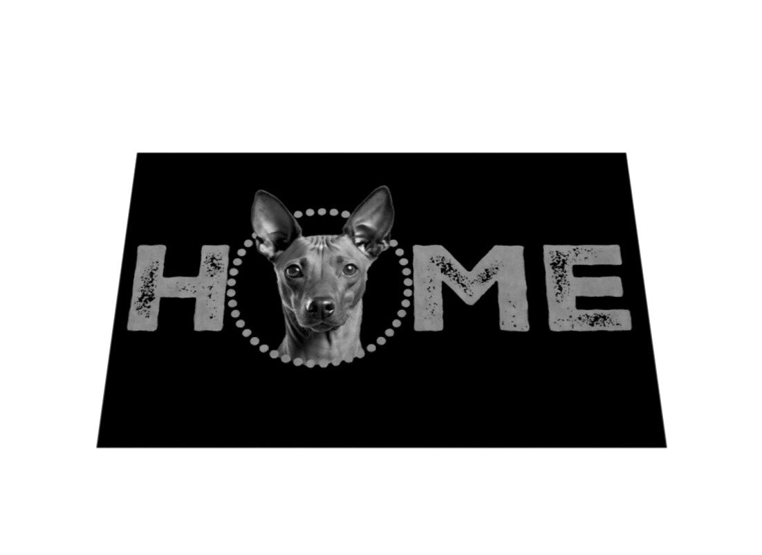 Fußmatte "Xolo ( dunkel ) - HOME-Edition" – hunde-shirt.de