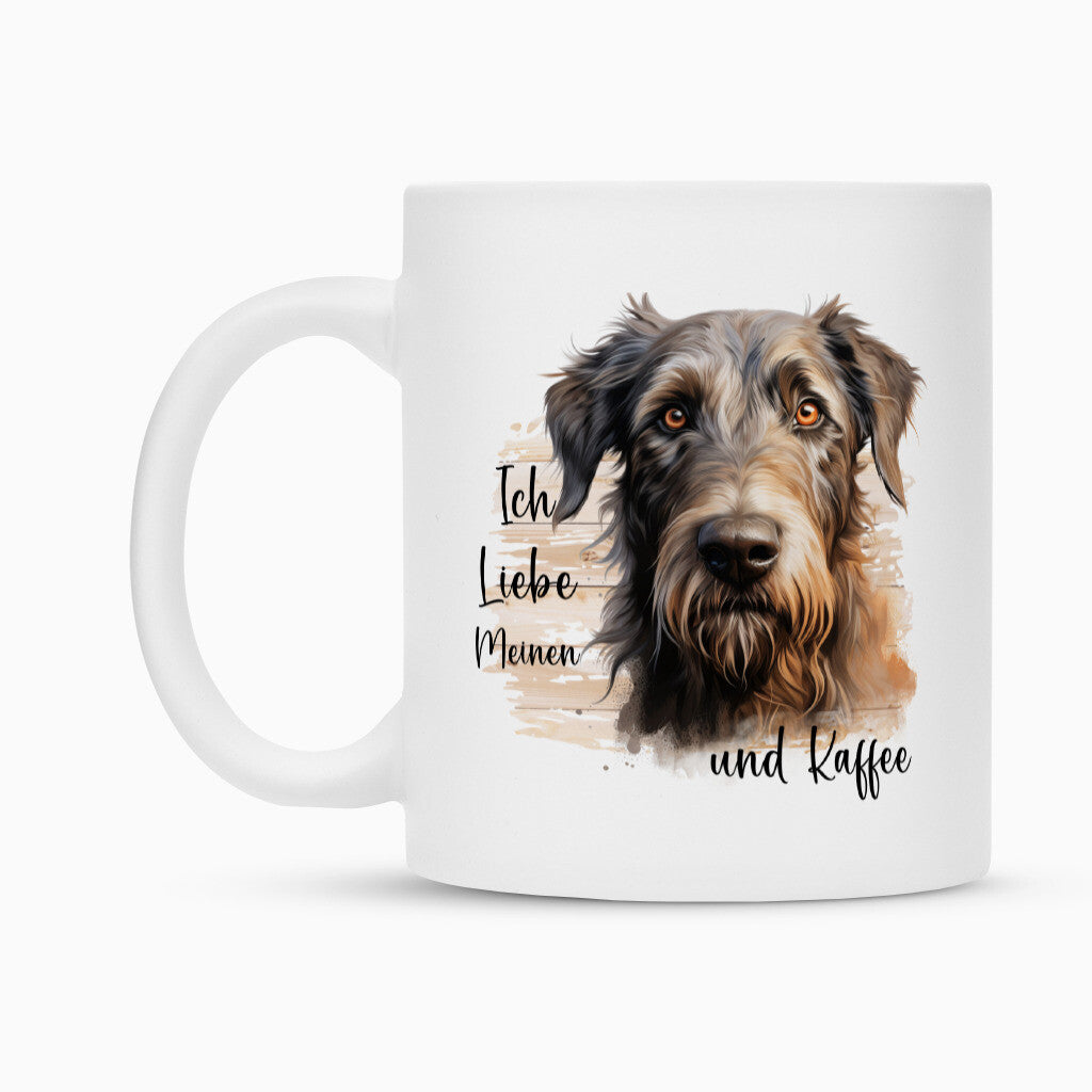 Tasse "Irischer Wolfshund - Ich liebe..." – hunde-shirt.de