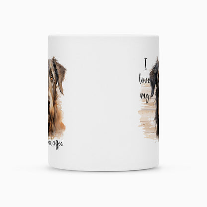 Tasse "Irischer Wolfshund - I love..." – hunde-shirt.de