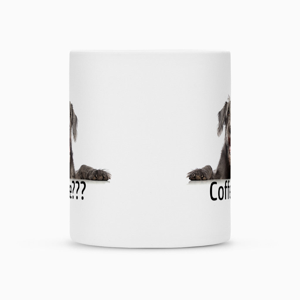 Tasse "Irischer Wolfshund - Coffee???" – hunde-shirt.de