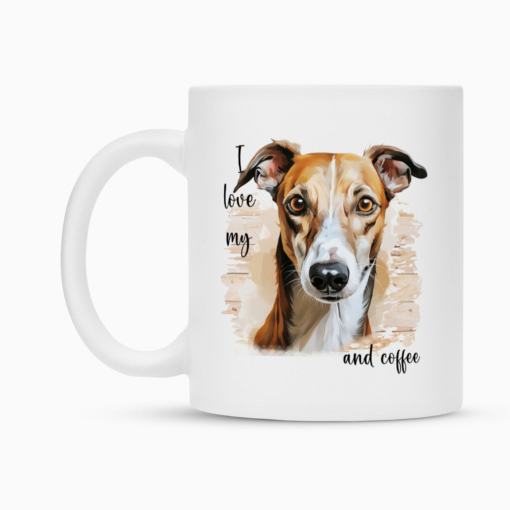 Tasse "Whippet - I love..." – hunde-shirt.de