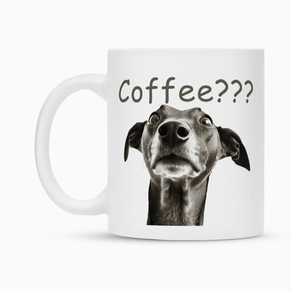 Tasse "Whippet - Coffee???" – hunde-shirt.de